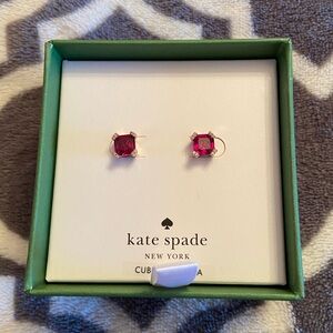 Kate Spade Ruby Red Earrings